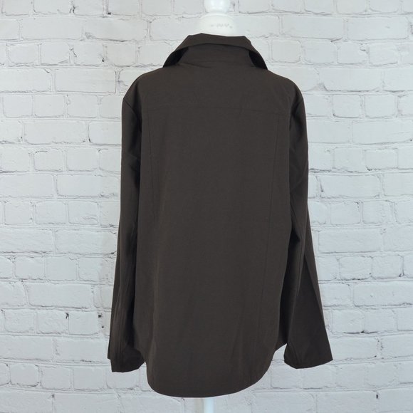 NEW! CHICO'S ZENERGY Neema Ruched Active Jacket - Picture 4 of 8